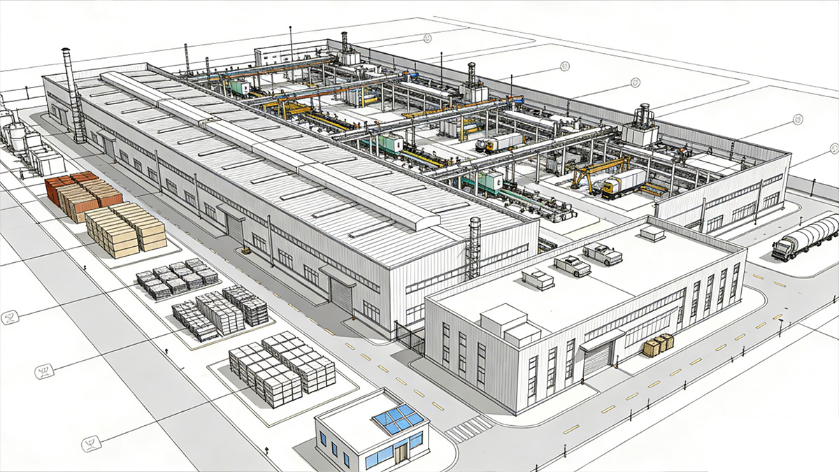 充电桩建设施工场景