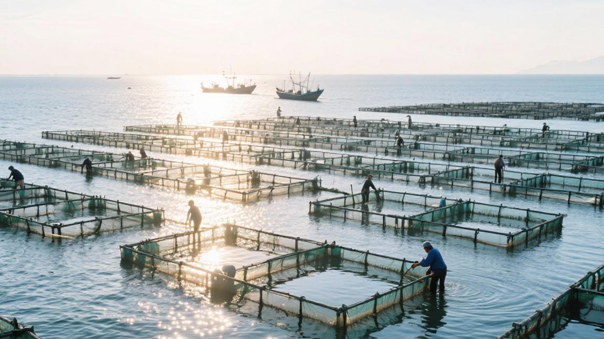 智慧物流与数据流示意图