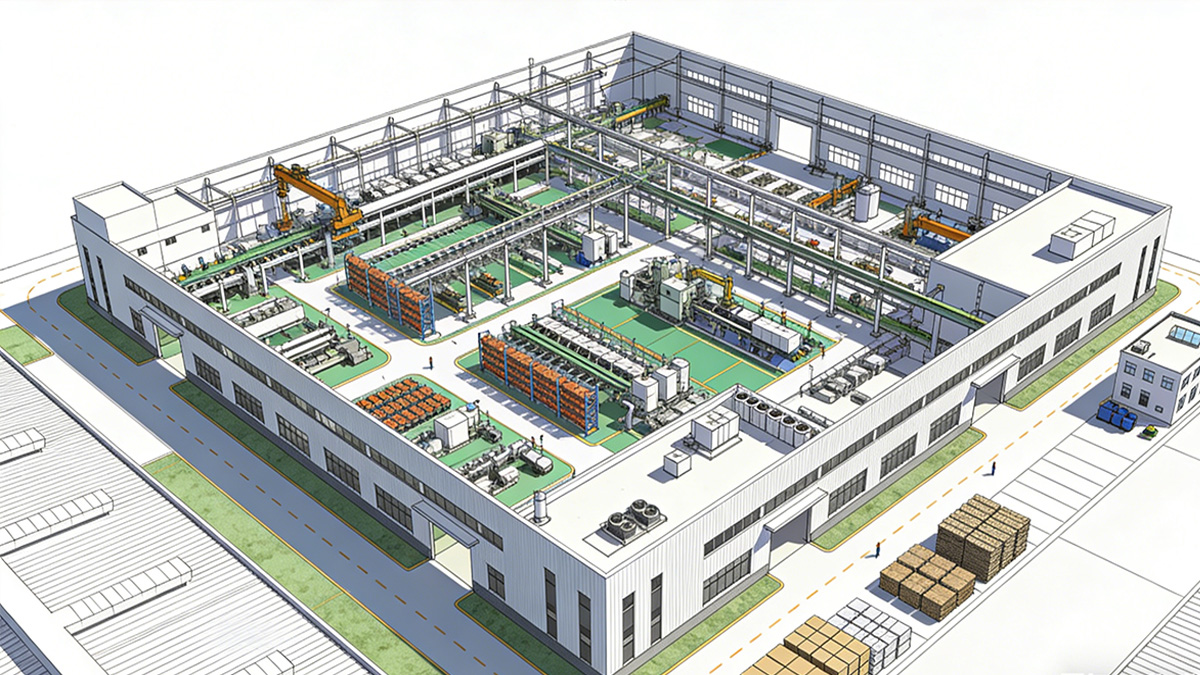 冷链仓储工程建设现场